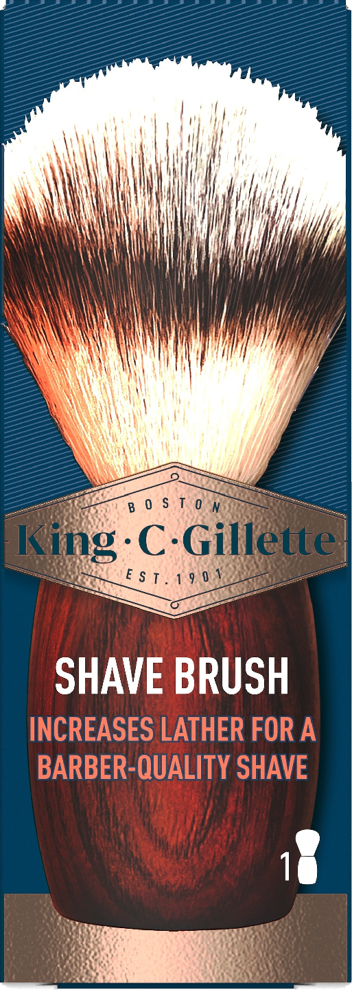 King C. Gillette partasuti Shaving Brush