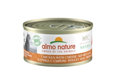 Almo Nature HFC natural kissan märkäruoka 70g kana juusto - kuva