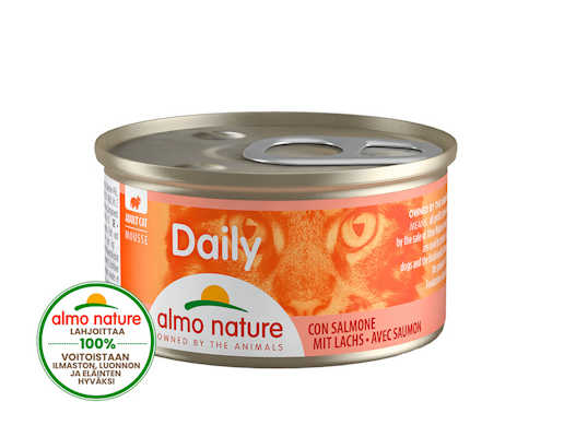 Almo Nature Daily cat mousse lohi 85g