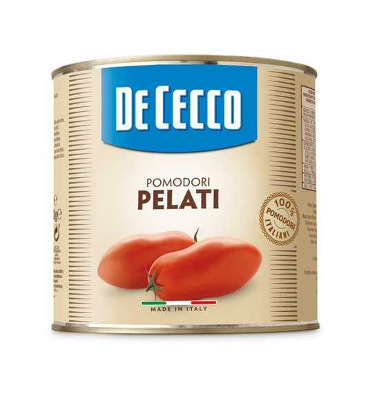 De Cecco Pelati kuorittu tomaatti 2,5kg