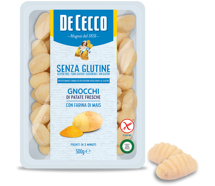 De Cecco Gnocchi di Patate Gluteenittomat perunagnocchit 500g