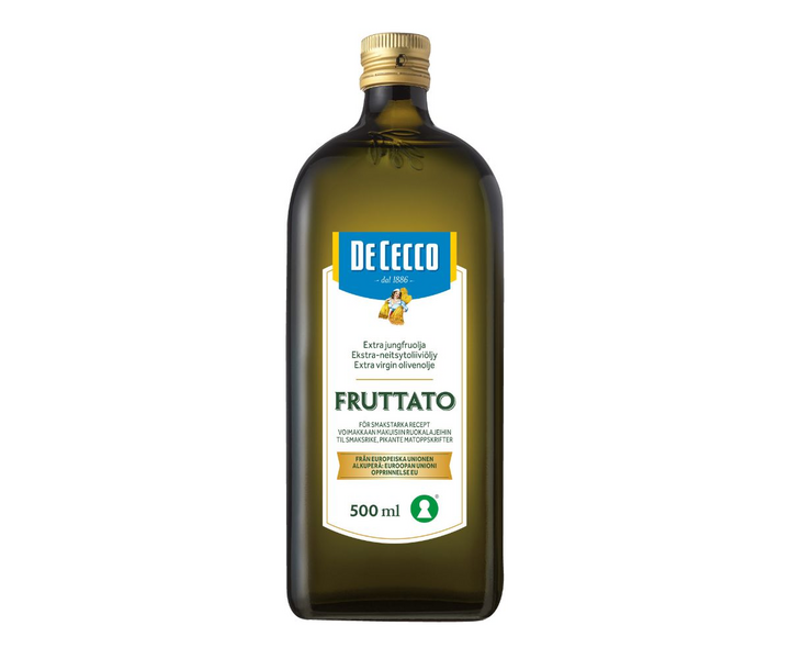 De Cecco ekstra-neitsyt oliiviöljy 500ml Fruttato