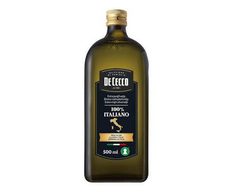 De Cecco 100% Italiano Ekstra-Neitsyt oliiviöljy 500ml
