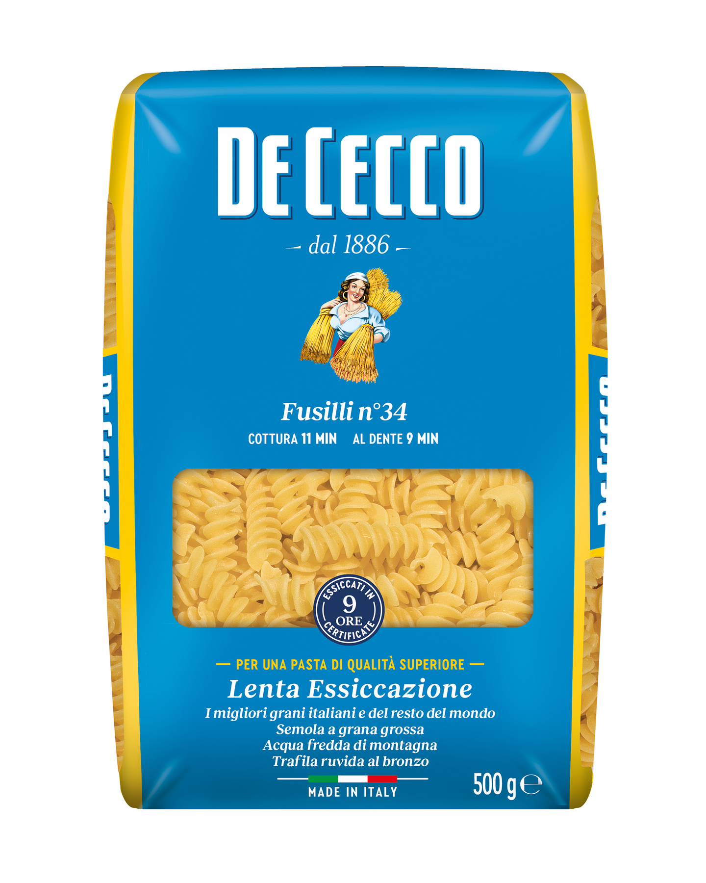 De Cecco Fusilli n.34 500g