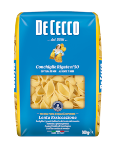 De Cecco Conchiglie Rigate n.50 500g