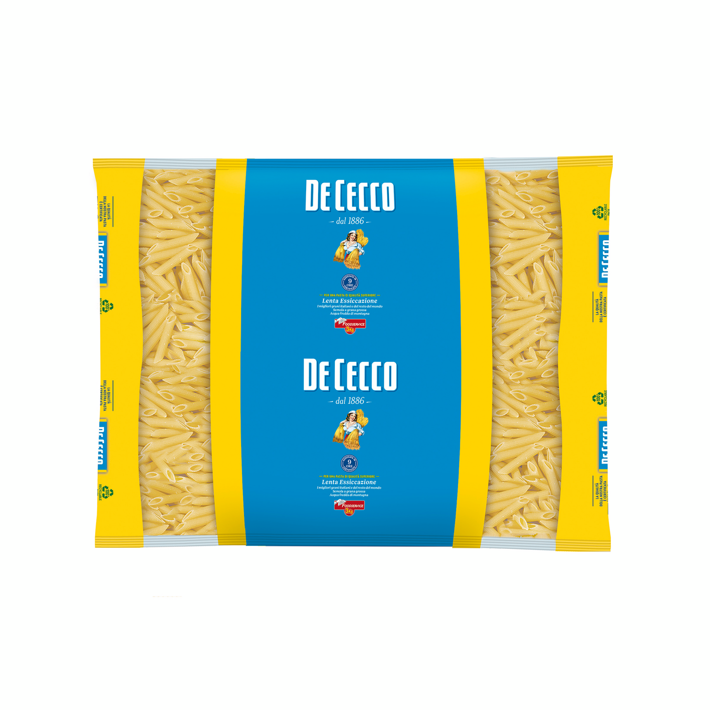 De Cecco Penne Rigate putkipasta 3kg