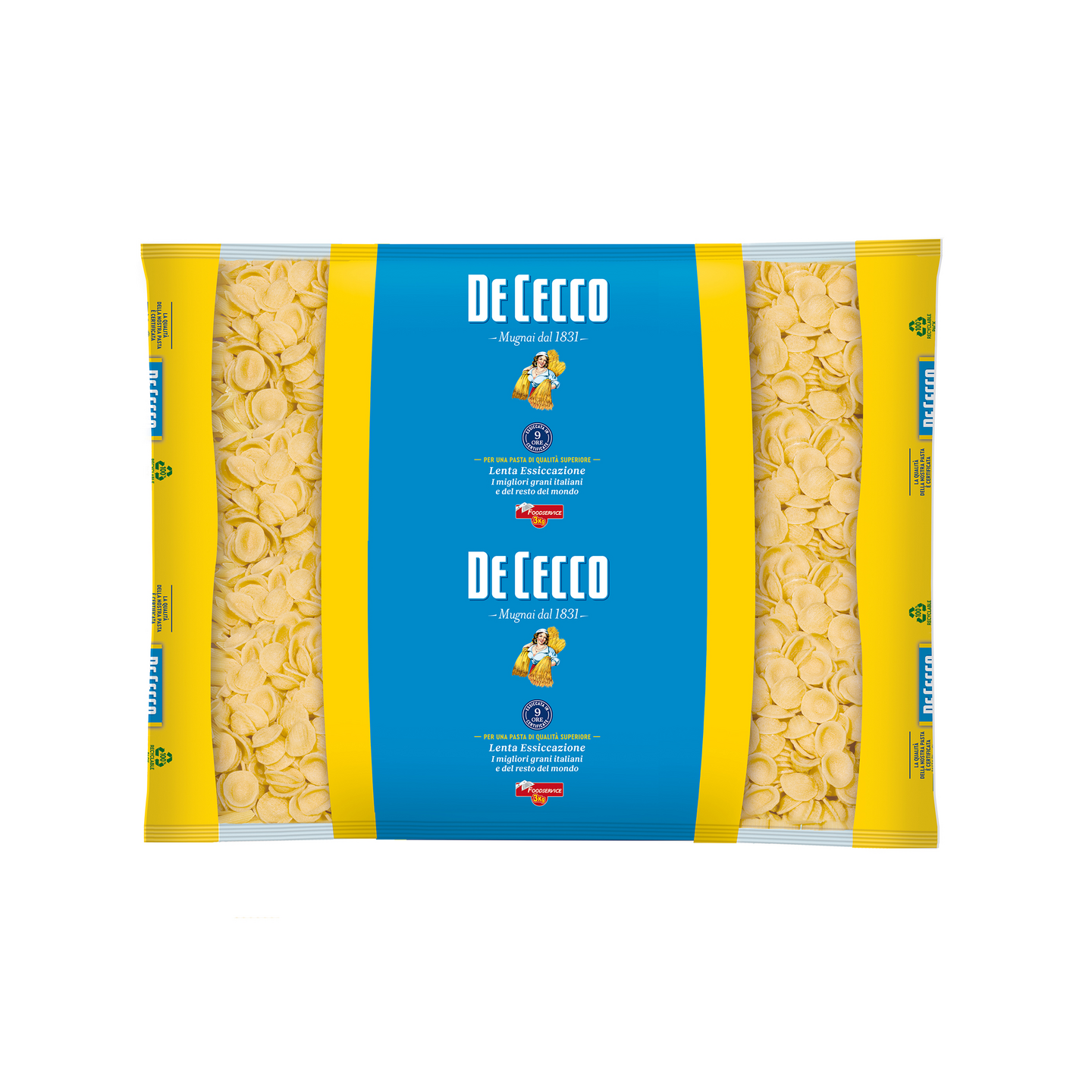 De Cecco Orecchiette kovera pasta 3kg