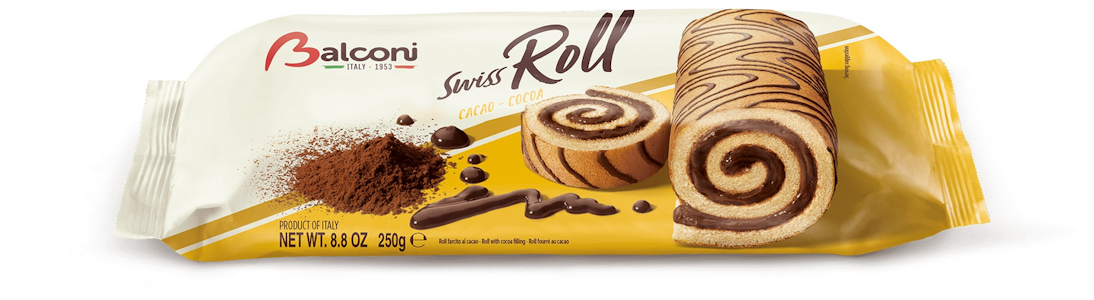 Balconi Swiss roll Kaakaokääretorttu 250g