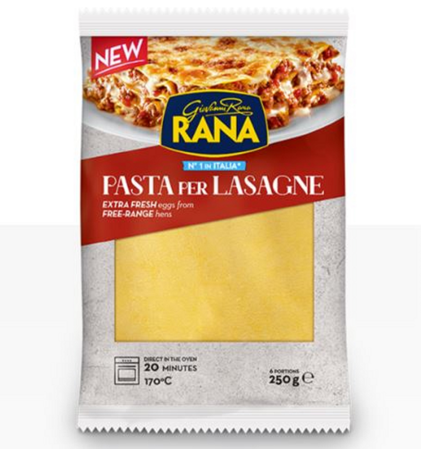 Rana tuorelasagnelevy 250g | K-Ruoka Verkkokauppa