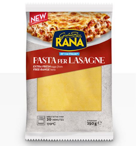 Rana tuorelasagnelevy 250g