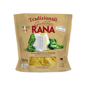 Rana tortellini ricotta-juusto & pinaatti tuorepasta 250g