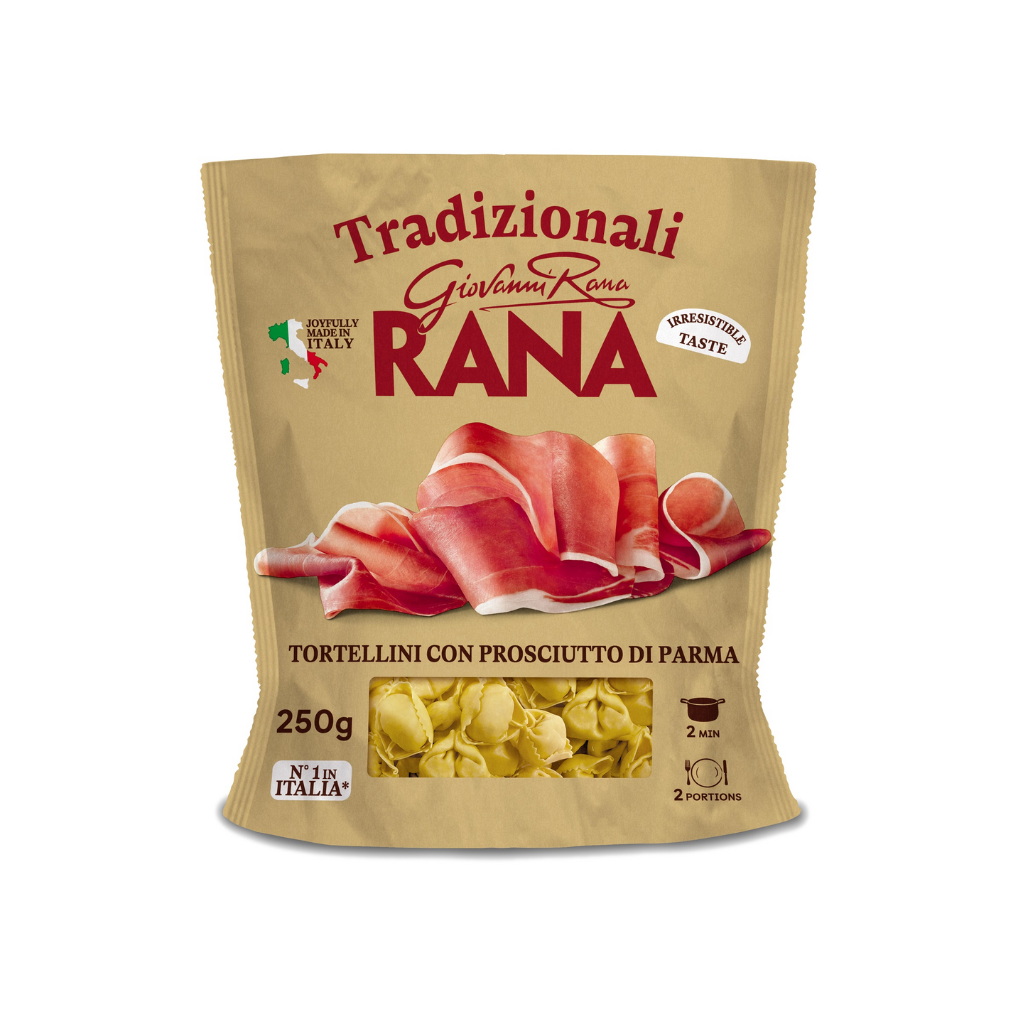 Rana tuorepasta kinkku-juusto tortellini 250g