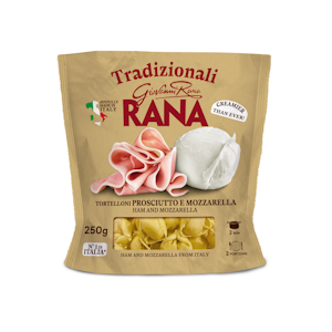 Rana kinkku-mozzarella juusto tortelloni tuorepasta 250g