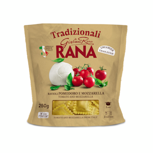 Rana ravioli tomaatti & mozzarella 250g