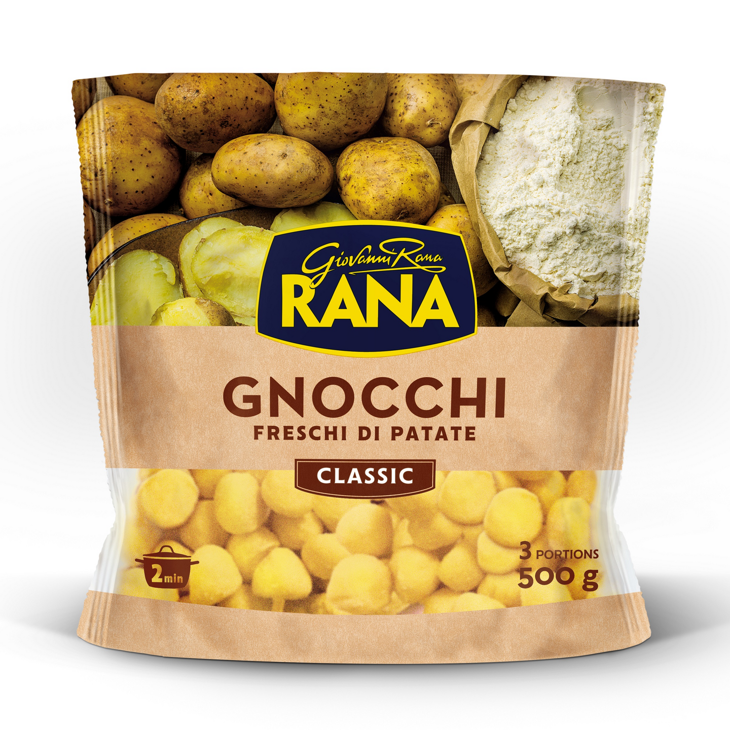 Rana tuorepasta peruna-gnocchit 500g | K-Ruoka Verkkokauppa