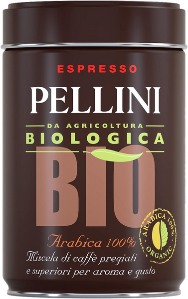 Pellini BIO jauhettu luomuespressokahvi 250g