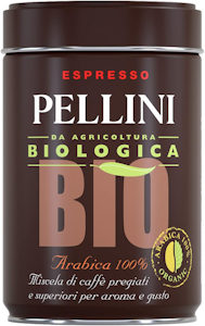 Pellini BIO jauhettu luomuespressokahvi 250g