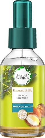 Herbal Essences Leave in Treatment 100ml Repair Oil Mist Argan Oil & Aloe