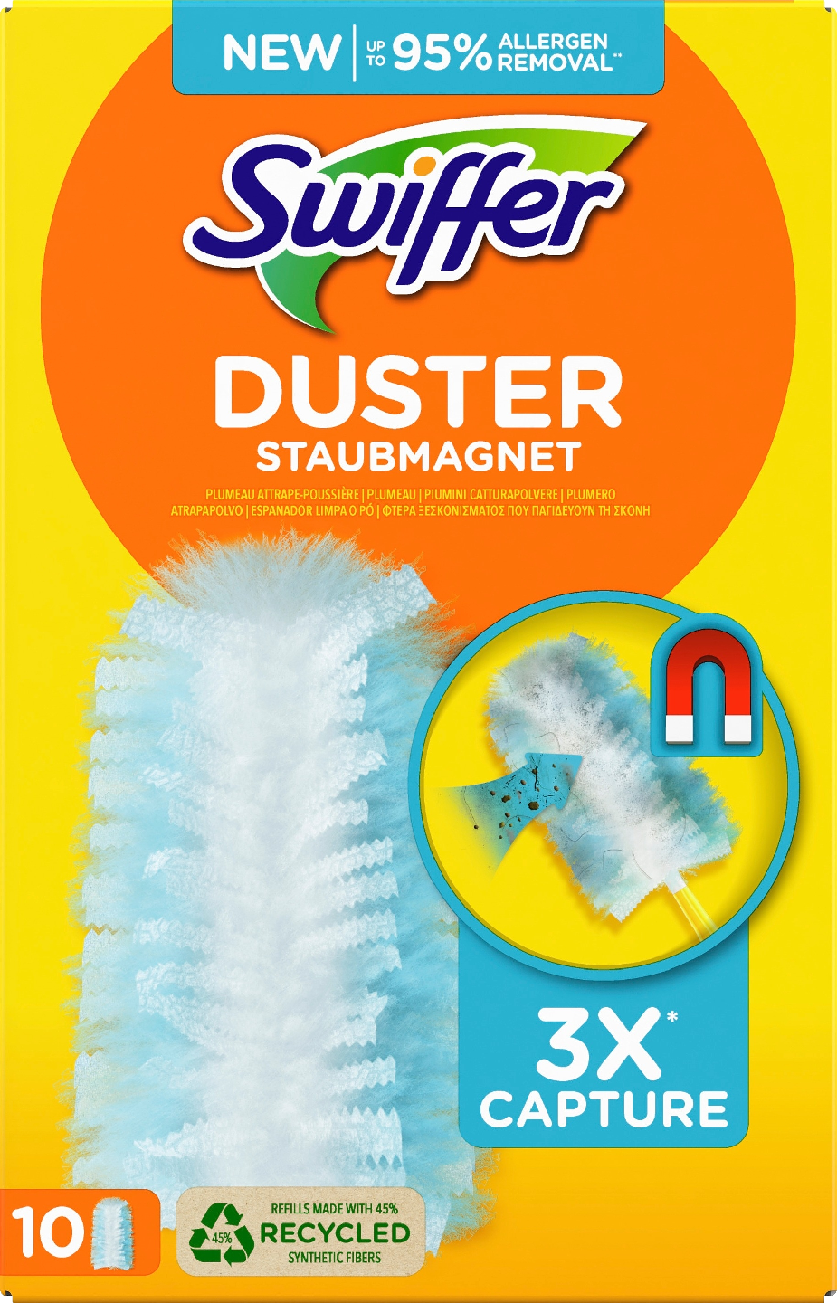 Swiffer Duster pölyhuiska täyttöpakkaus 10 kpl