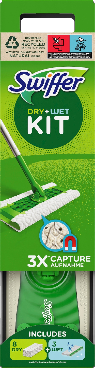 Swiffer Floor Starter Kit alotuspakkaus