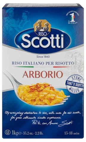 Riso Scotti Arborio risottoriisi Italian Superfine 1kg