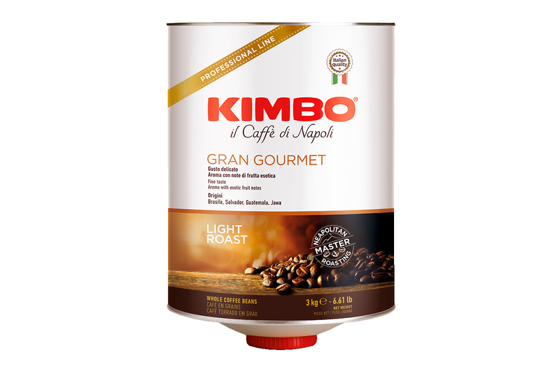 Kimbo Gran Gourmet kahvipavut 3kg vaalea paahto