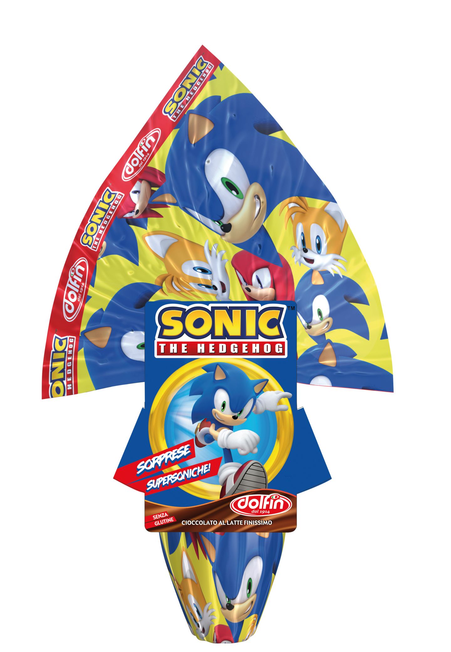 Dolfin Sonic superyllätys suklaamuna 220g