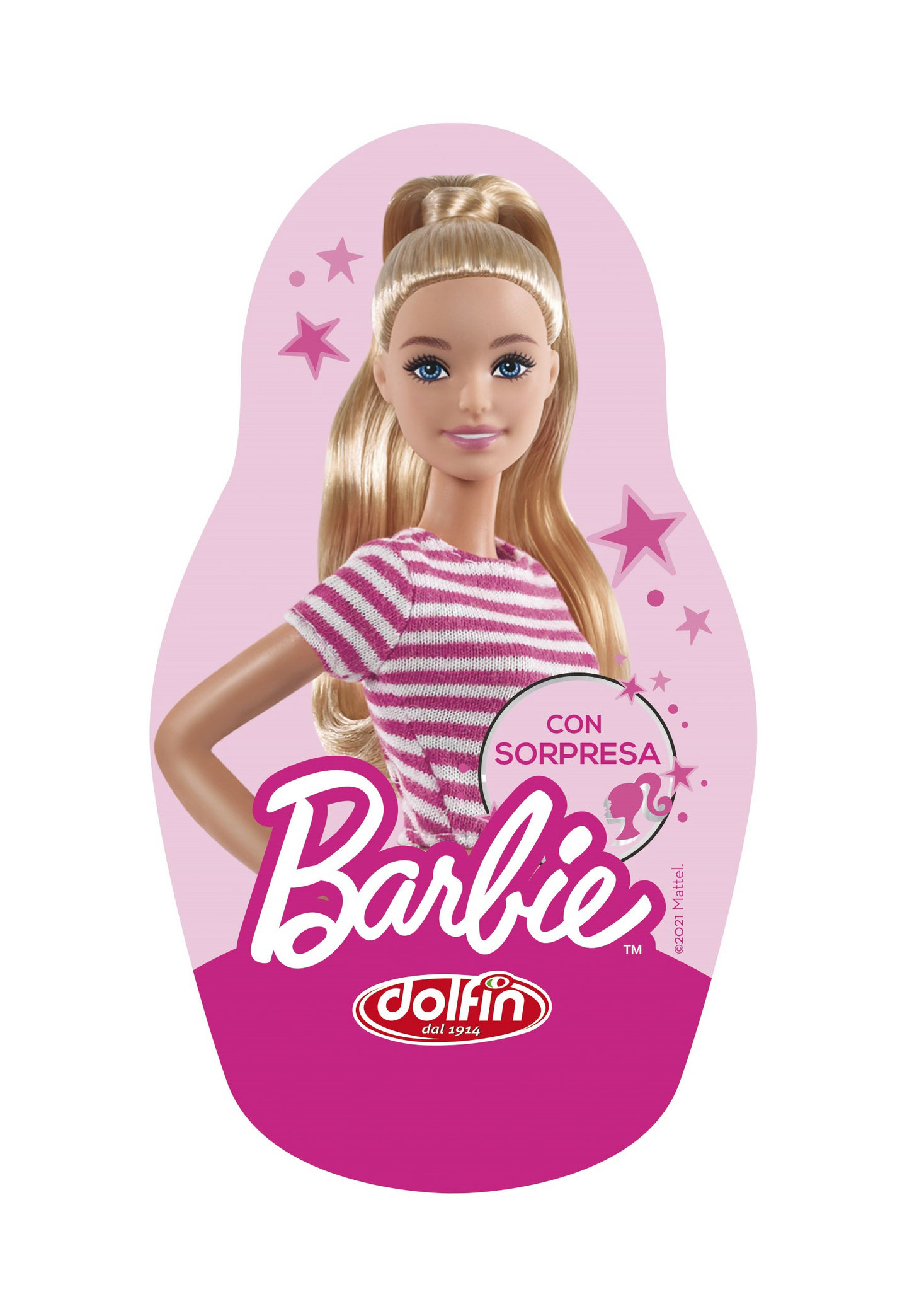 Barbie yllätyssuklaafiguuri 80g