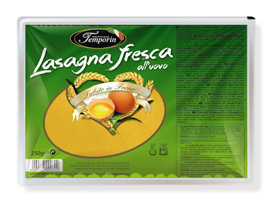 Temporin tuorepasta lasagne 250g