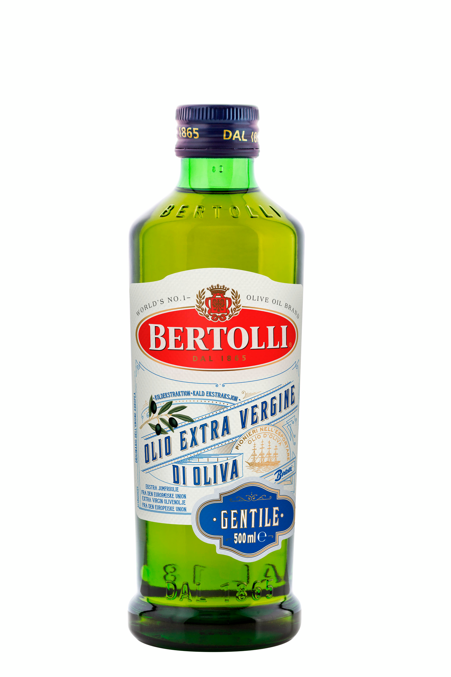 Bertolli Extra Vergine Gentile oliiviöljy 500ml