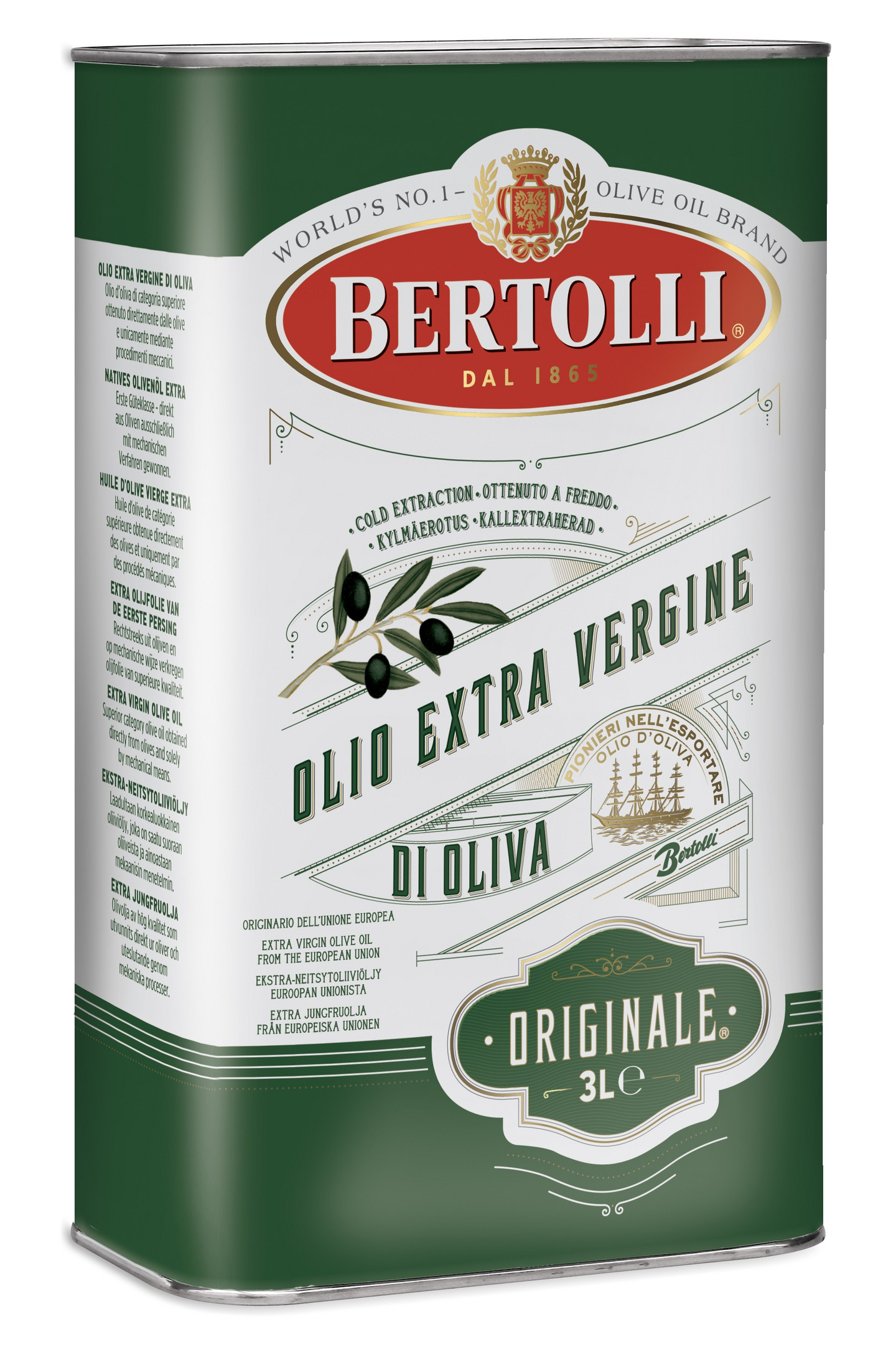 Bertolli Originale ekstra-neitsytoliiviöljy 3l
