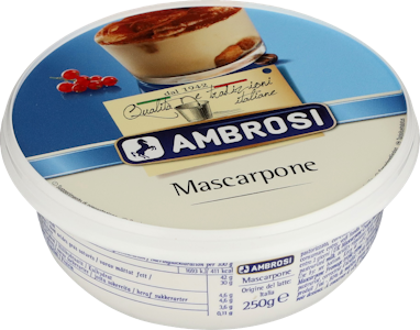 Ambrosi Mascarpone tuorejuusto 250g