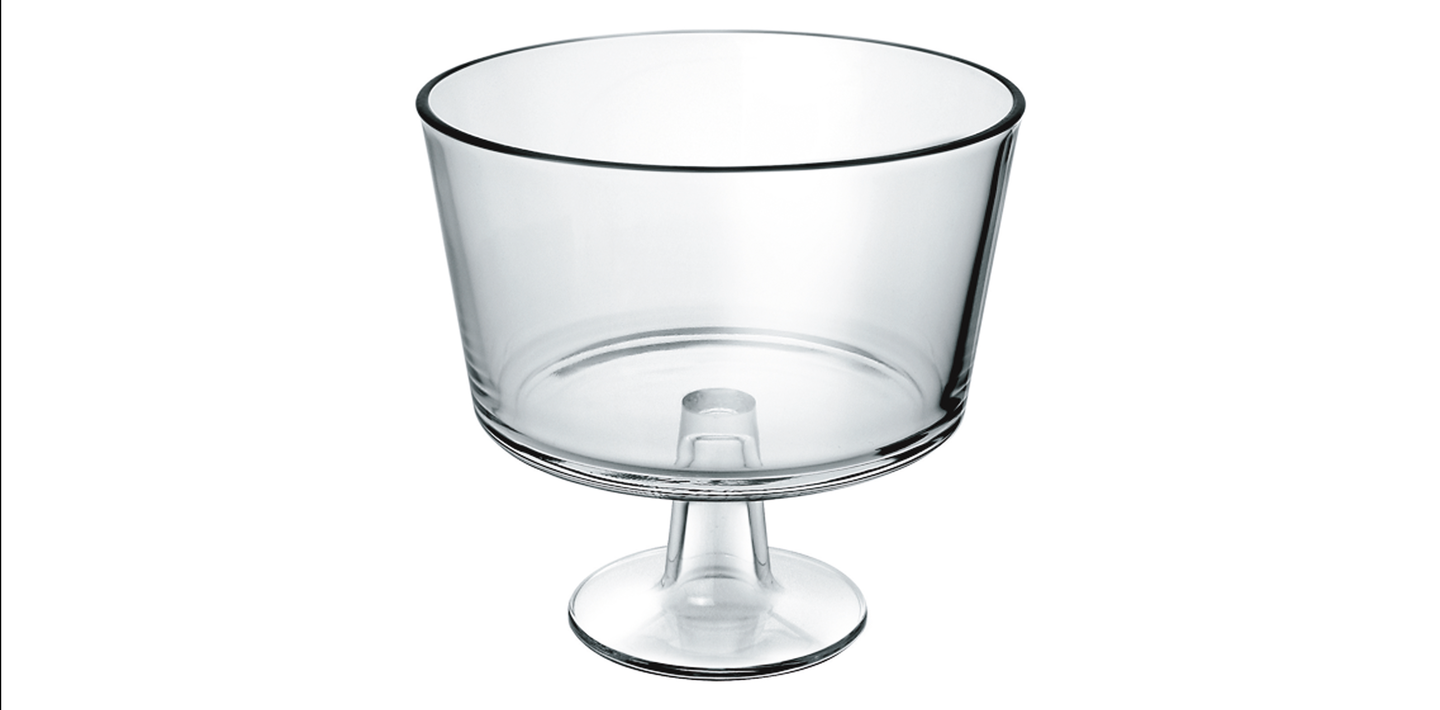 Borgonovo Palladio Trifle lasikulho jalalla Ø 21,5cm, k. 20,5cm