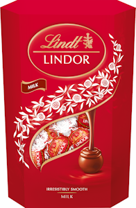 Lindt LINDOR Maitosuklaakonvehti täytteellä rasia 337g