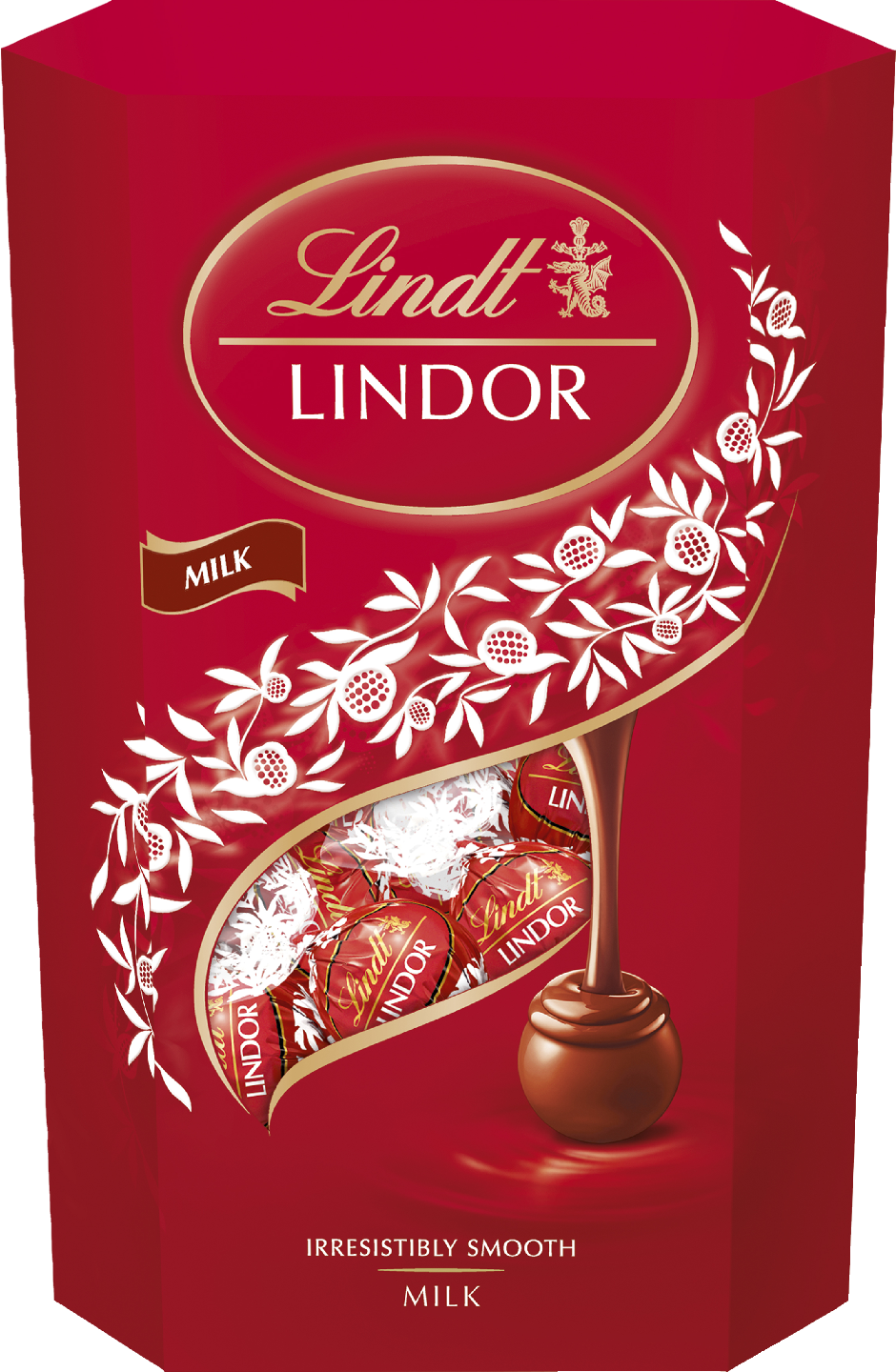 Lindt LINDOR Maitosuklaakonvehti täytteellä rasia 200g