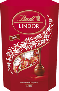 Lindt LINDOR Maitosuklaakonvehti täytteellä rasia 200g