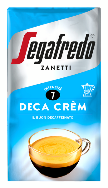 Segafredo Deca Crèm kofeiiniton jauhettu espresso kahvi 250g