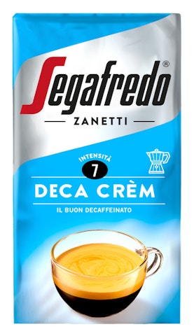 Segafredo Deca Crèm kofeiiniton jauhettu espresso kahvi 250g