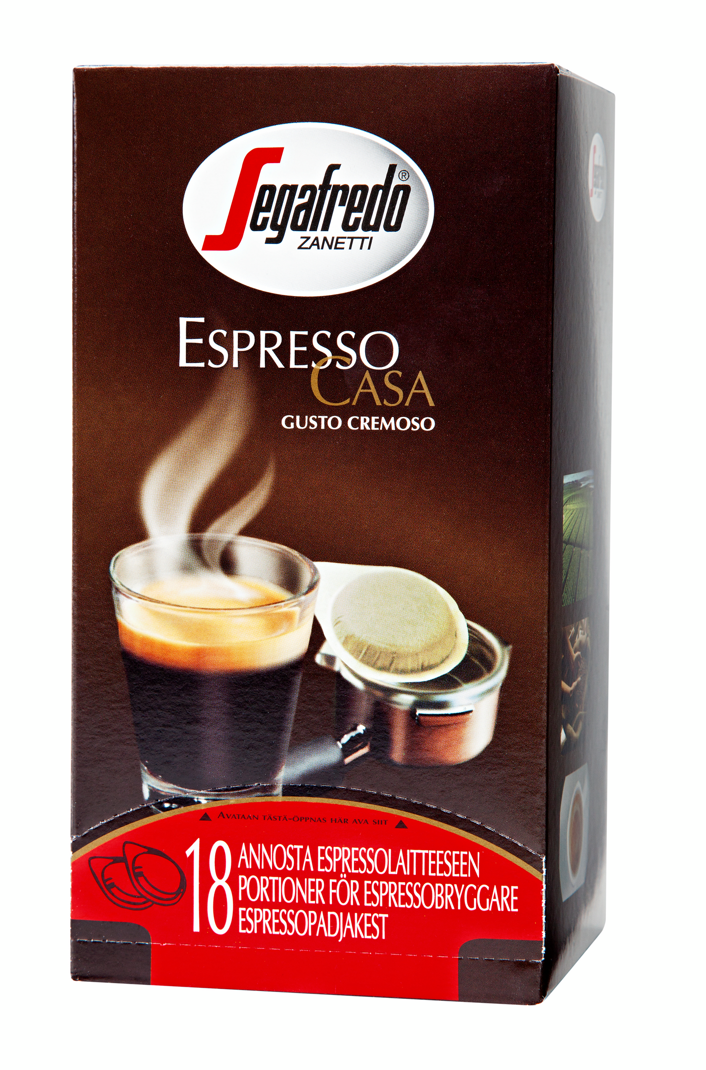 Segafredo Espresso Casa 18x7g espressonappi kahvi