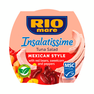 Rio Mare Insalatissime Meksikolainen tonnikala valmissalaatti 160g MSC