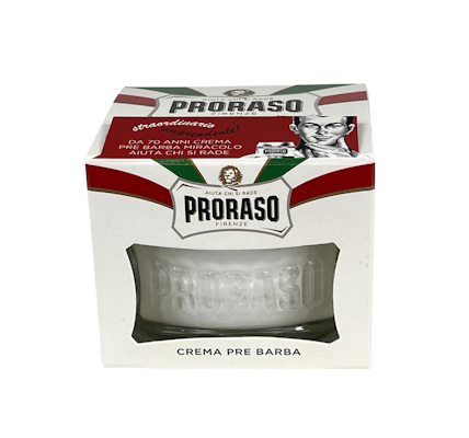 Proraso valkoinen esivalmisteluvoide 100ml