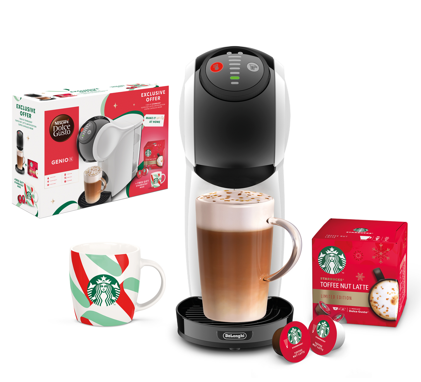 Nescafé Dolce Gusto Genio S Starbucks Limited edition -kapselikeitin