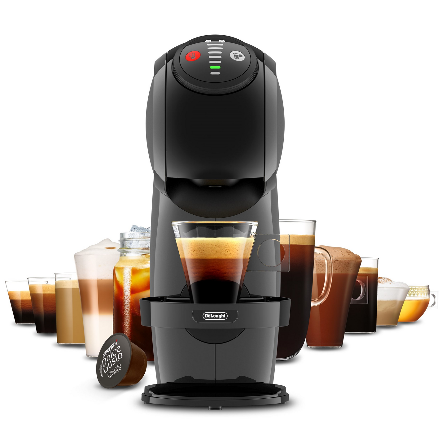 Nescafé Dolce Gusto Genio S -kapselikeitin, harmaa