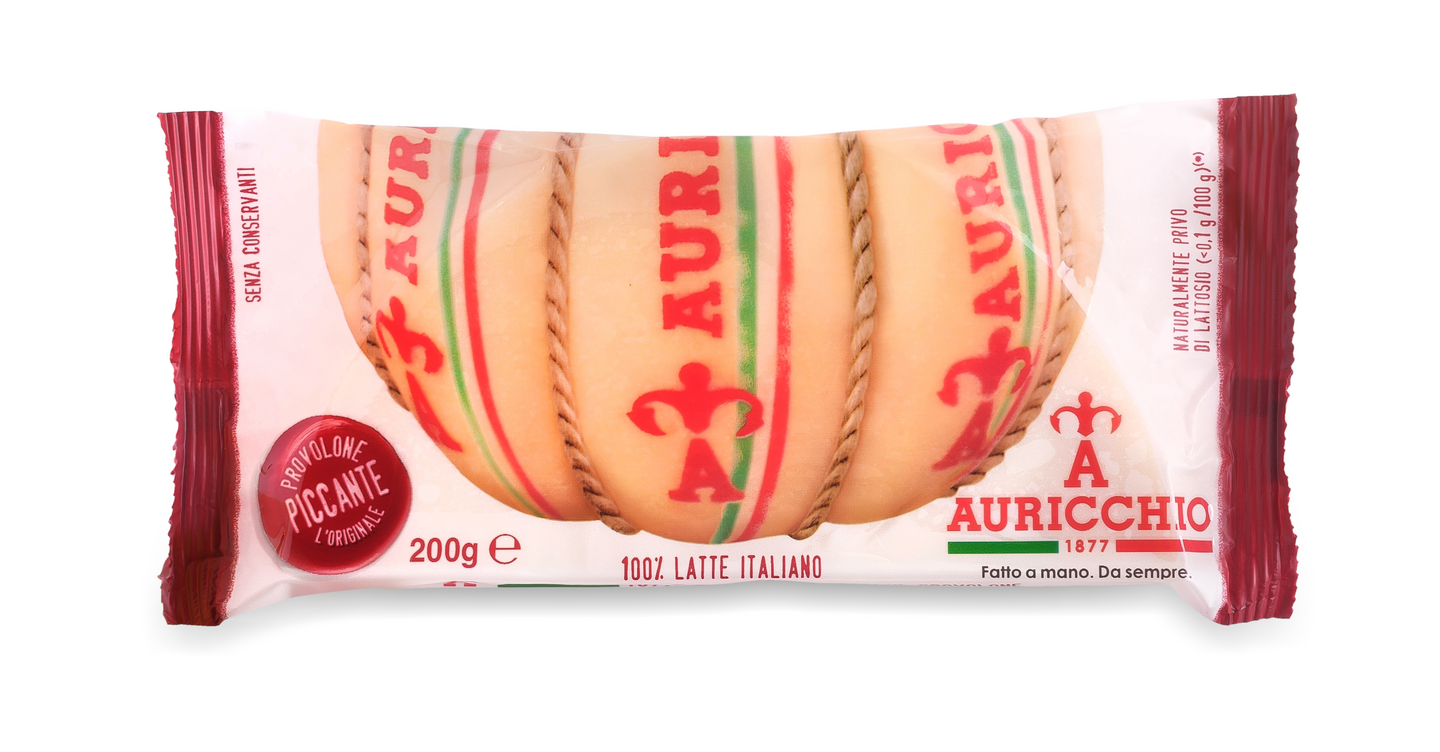 Auriccio Provolone-juusto 200g voimakasaromikas