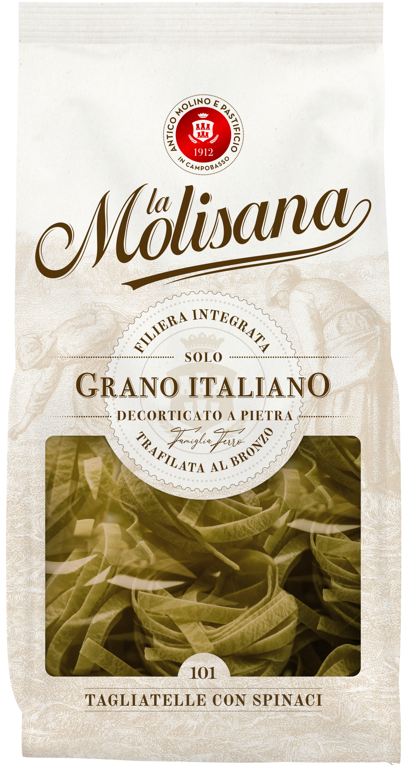 La Molisana Tagliatelle Con Spinaci N°101 500g