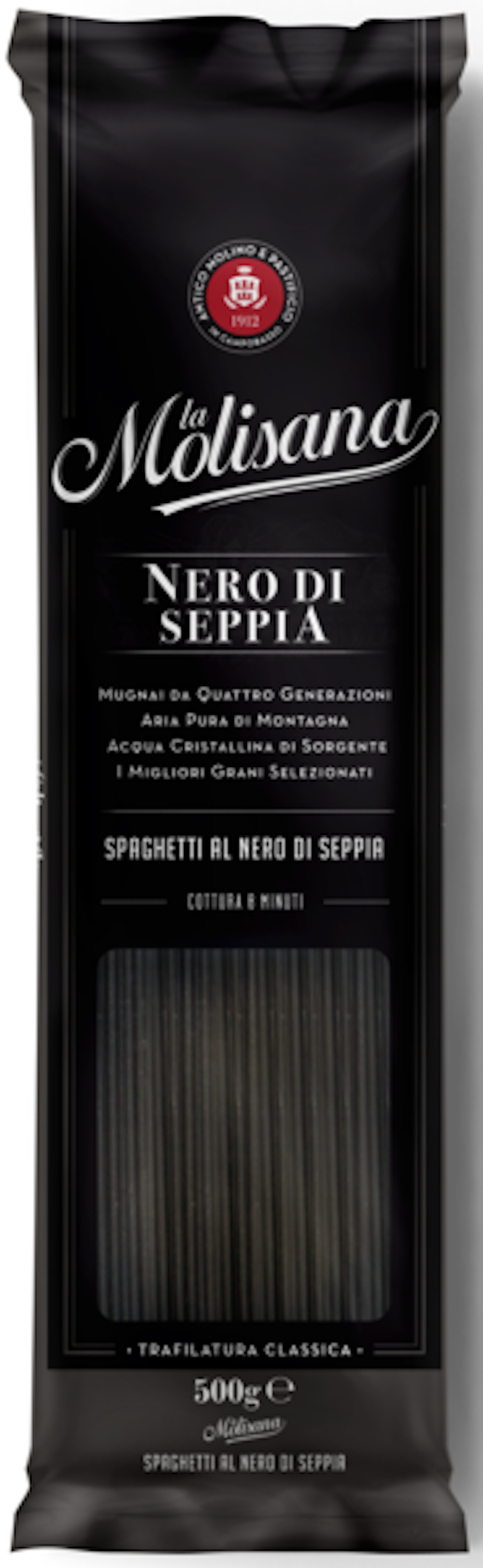 La Molisana Spaghetti Al Nero Seppia N°615 500g — HoReCatukku Kespro