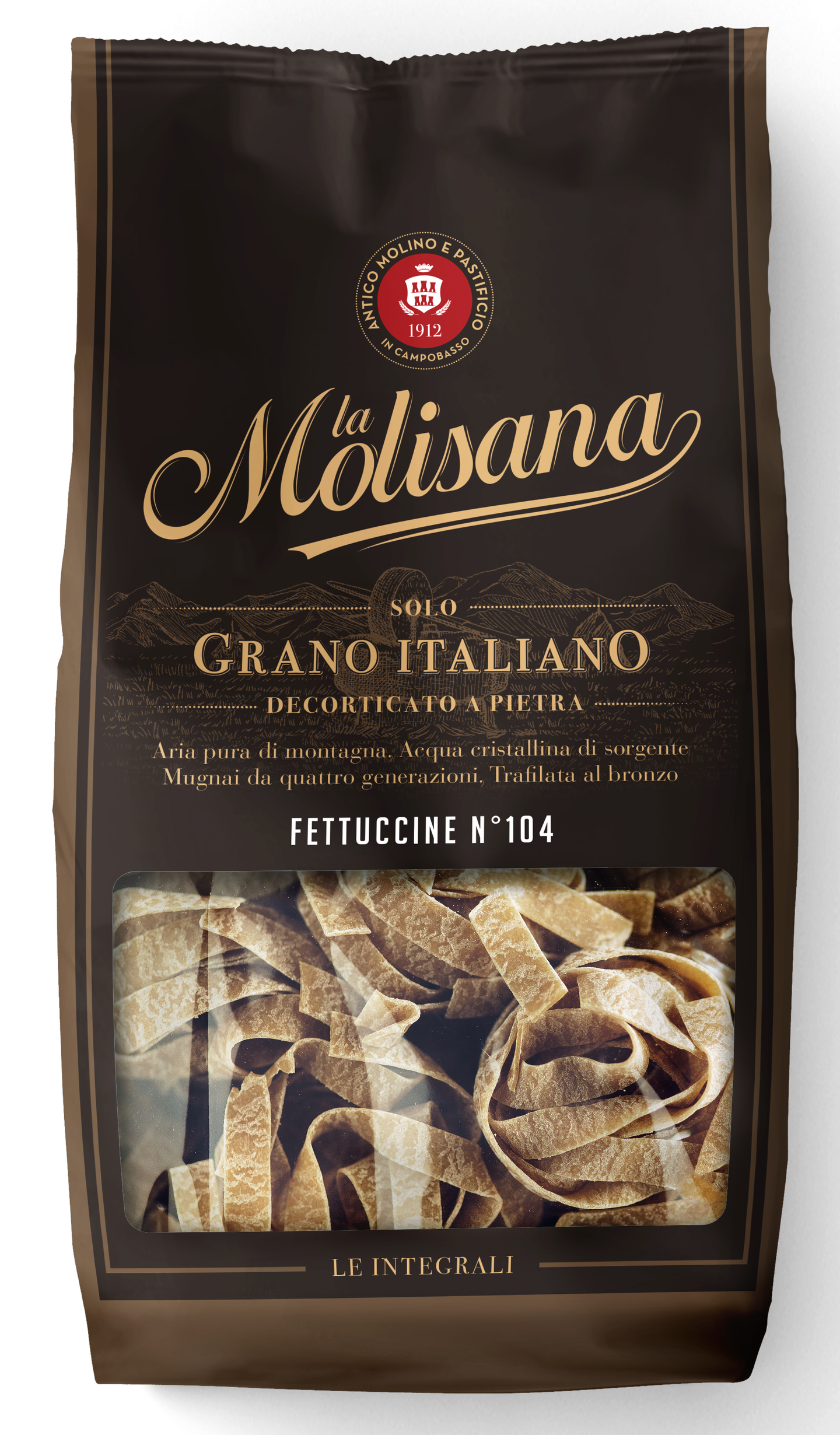 La Molisana Fettuccine Integrali N°104 täysjyväpasta 500g