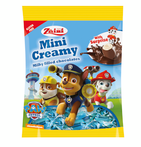 Zaini Mini Creamy Ryhmä Hau maitosuklaamunat, sis. yllätys 39g