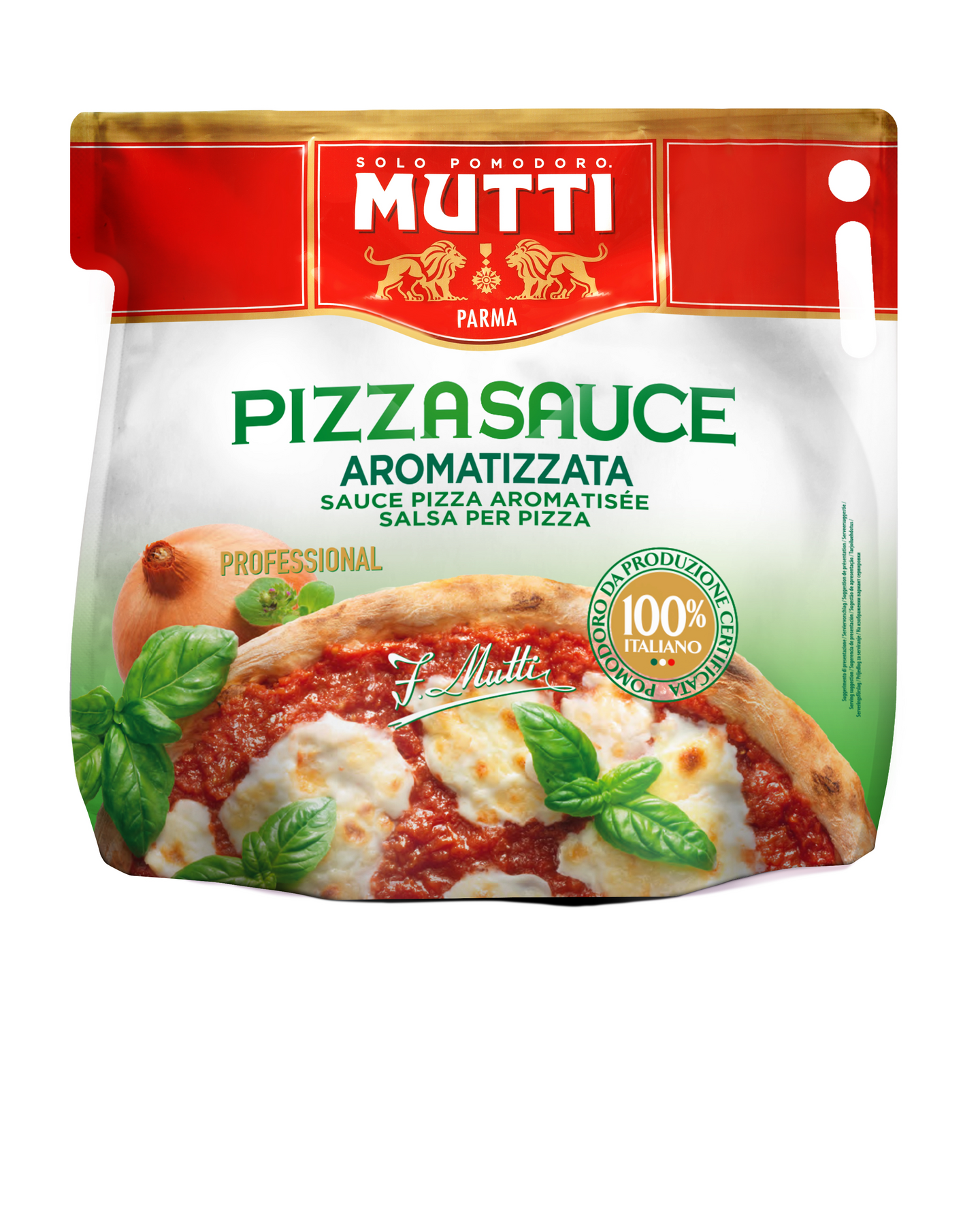 Mutti pizzakastike yrteillä 5kg pussi