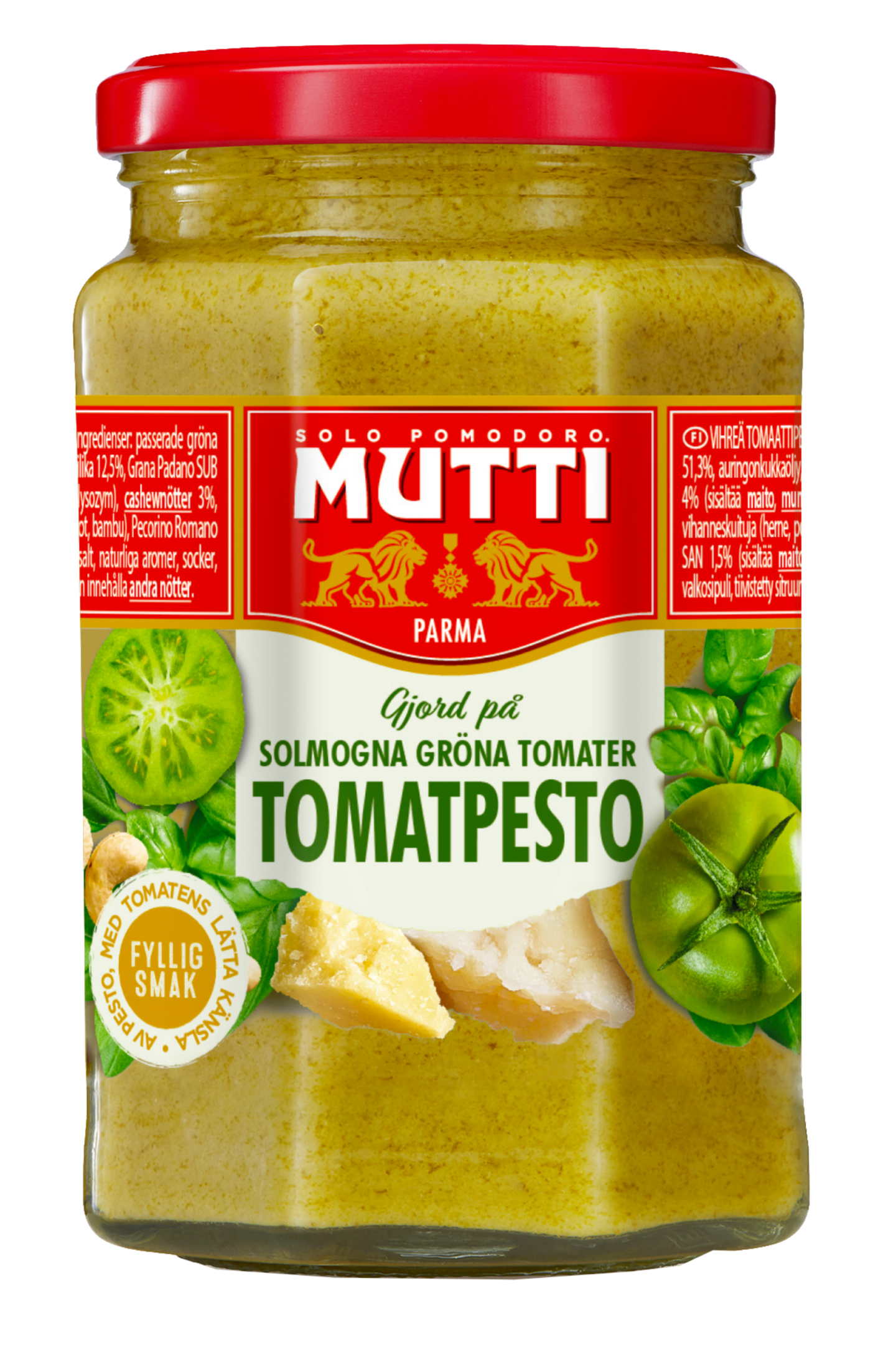 Mutti tomaattipesto 180g vihreä